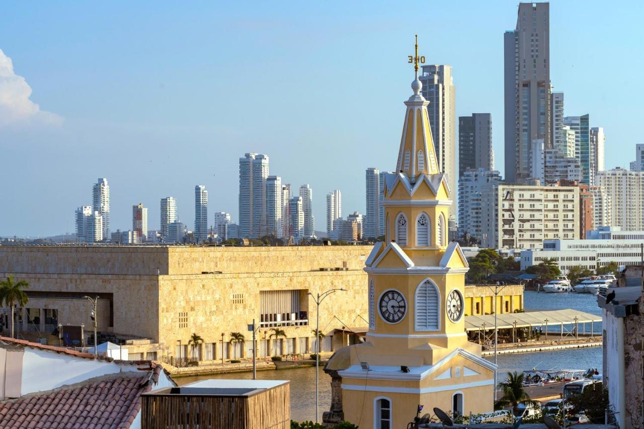 Voila Centro Historico Hotel Cartagena Bagian luar foto