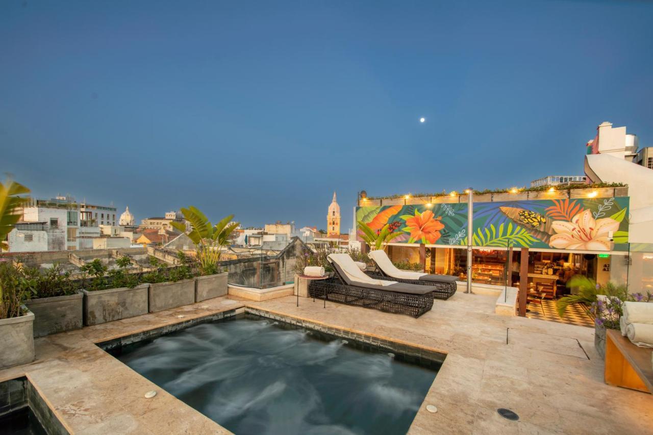 Voila Centro Historico Hotel Cartagena Bagian luar foto