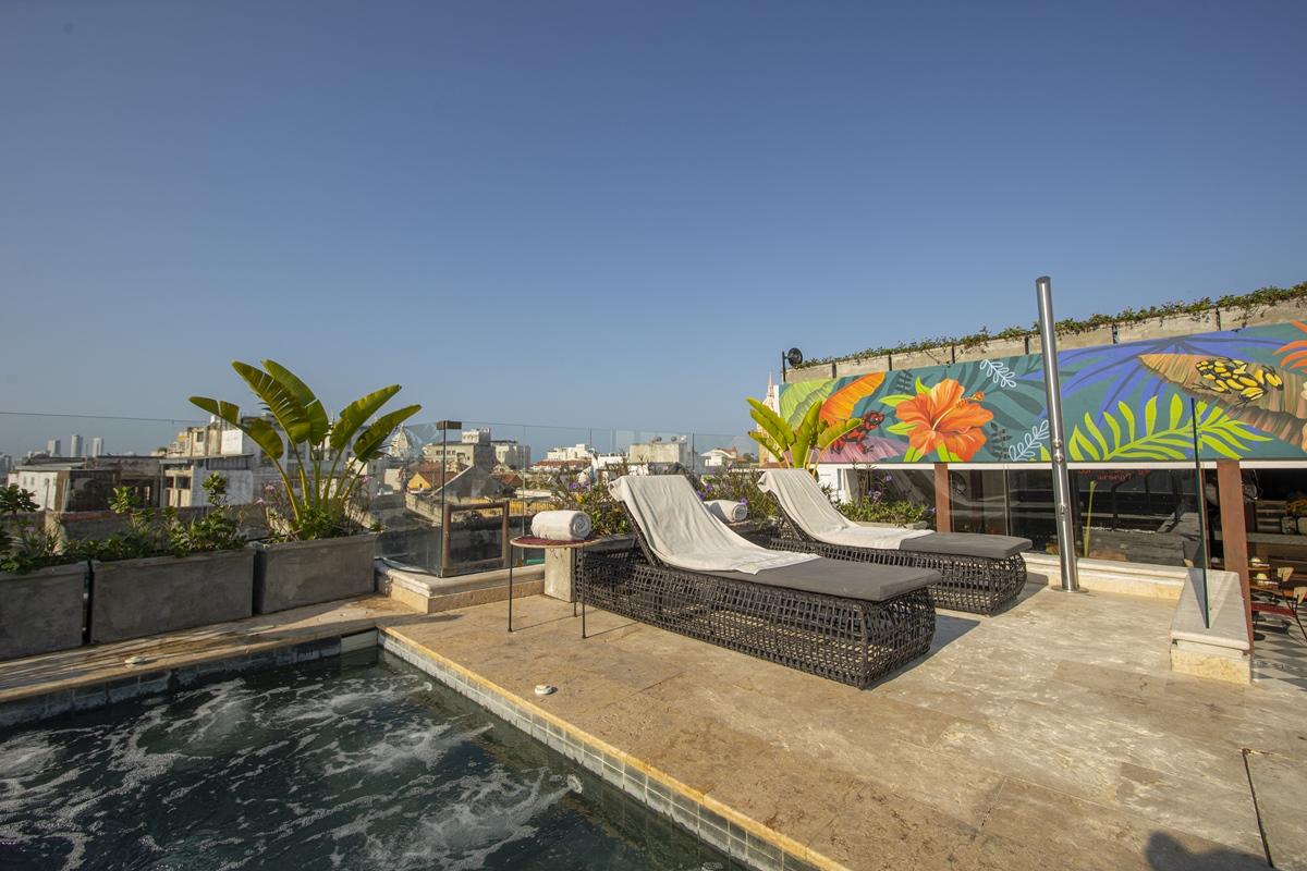 Voila Centro Historico Hotel Cartagena Bagian luar foto